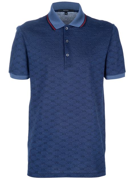 gucci man polo shirt|gucci monogram polo shirt.